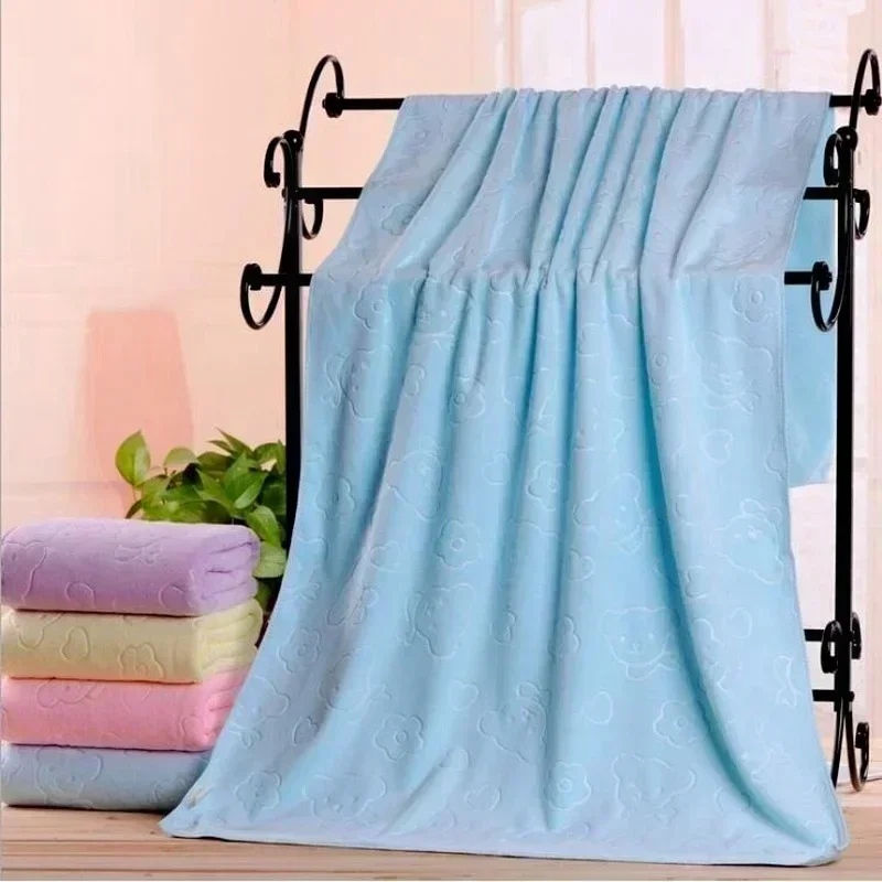 Cloth Face Mask Washable - Neue Einfarbig Mikrofaser Geprägte Bär Bad