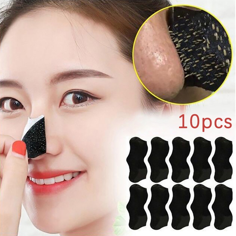 Black Face Mask Pack - 10 Stück Unisex-Maske zum Entfernen von