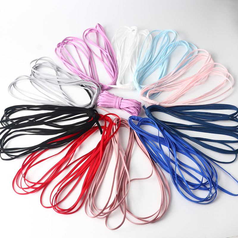 Mask Lanyard Adjustable - 5m Farbe Maske Elastischen Faden Nylon