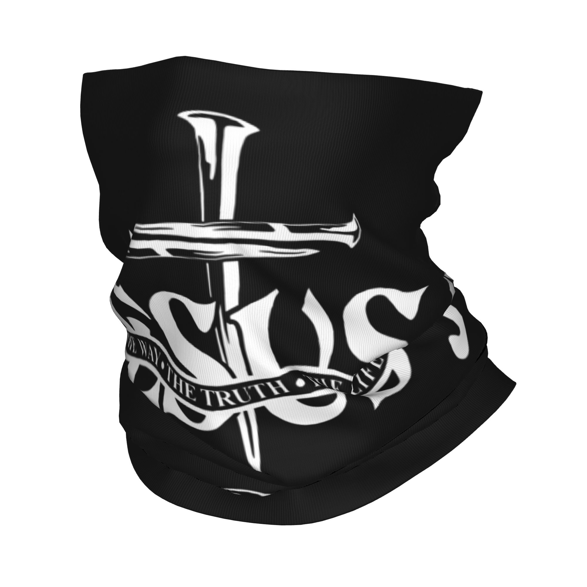 Neck Gaiter Face Cover - Benutzerdefinierte Jesus The Way The Truth