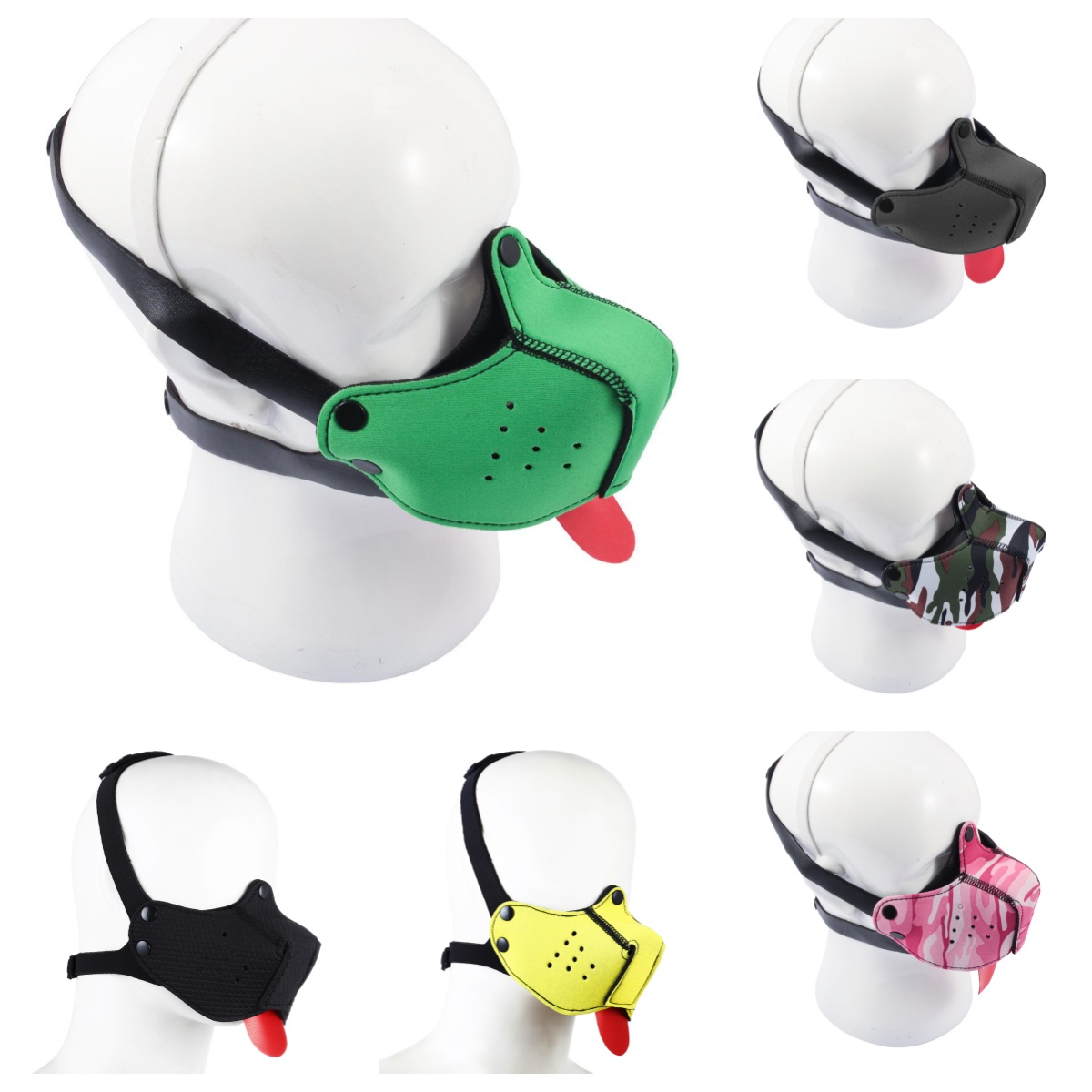 Respirator Half Face - Unisex sexy Rollenspiel Kostüme von Männern