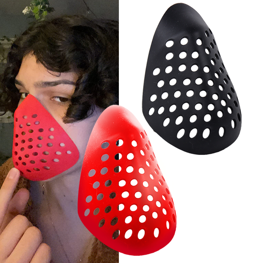 Silicone Mask Bracket - Halbe Gesichts halterung Silikon maske Cosplay