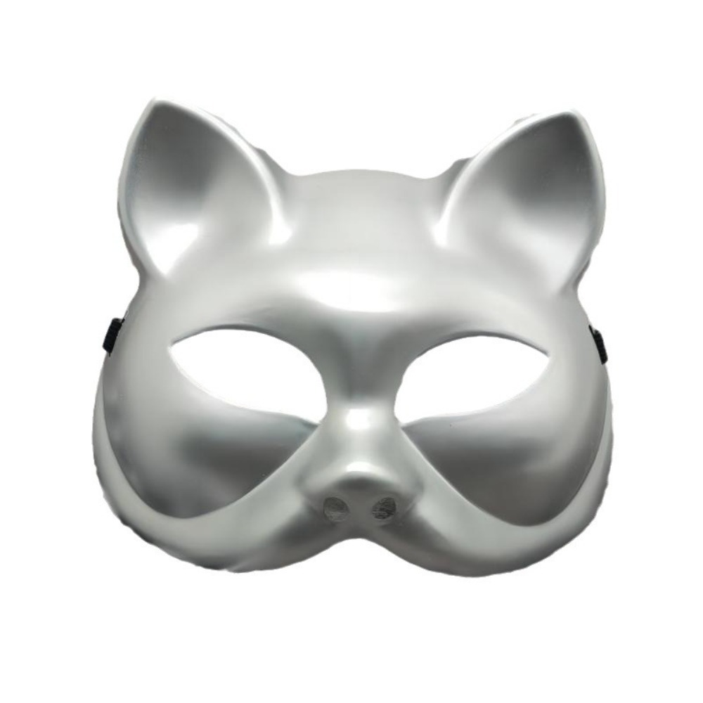 Respirator Half Face - Leistungsstarke Plastik-Katzen-Halbgesichtsmaske Anime-Maske Augenmaske Cosplay-Maske Kostüm-Requisiten
