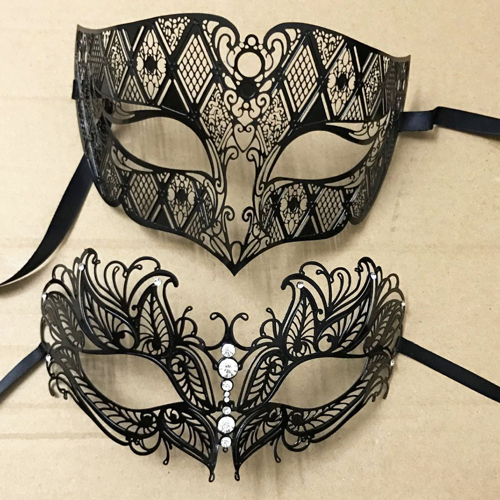 Black Face Mask Pack - Luxus Silber Männer Frauen Liebhaber Paar