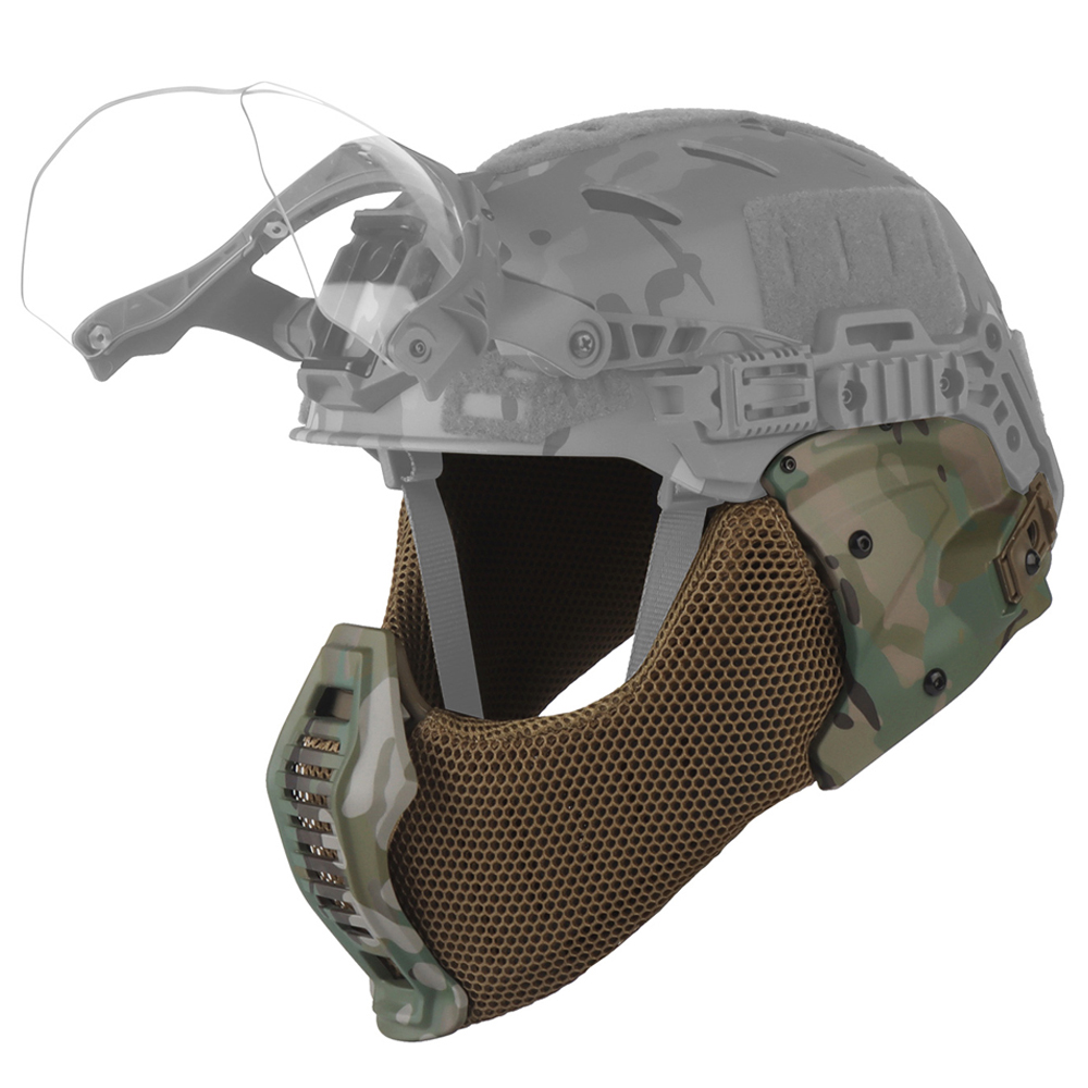 Respirator Half Face - Taktische 3,0 Wendy Helm Halbe Gesichtsmaske