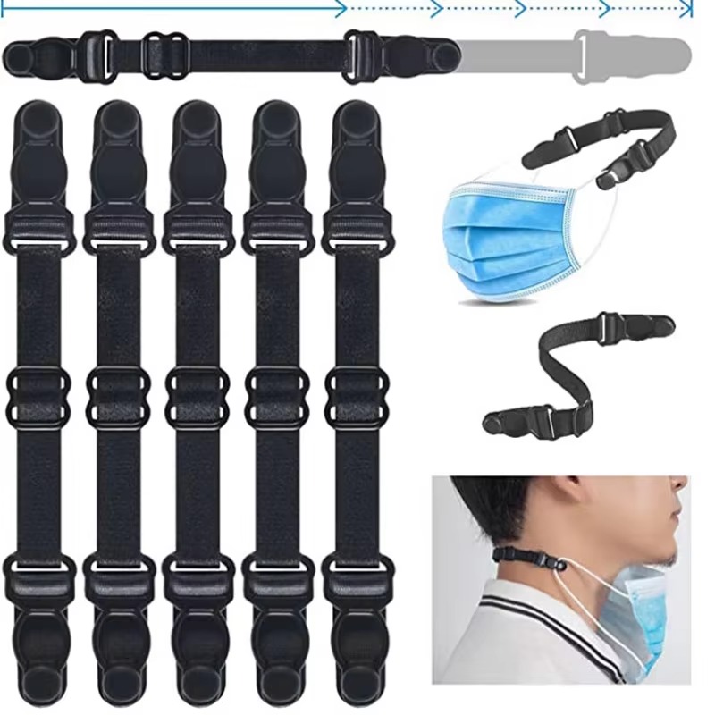 Mask Ear Saver Strap - 5PC Einstellbare Maske Verlängerung Verband Maske