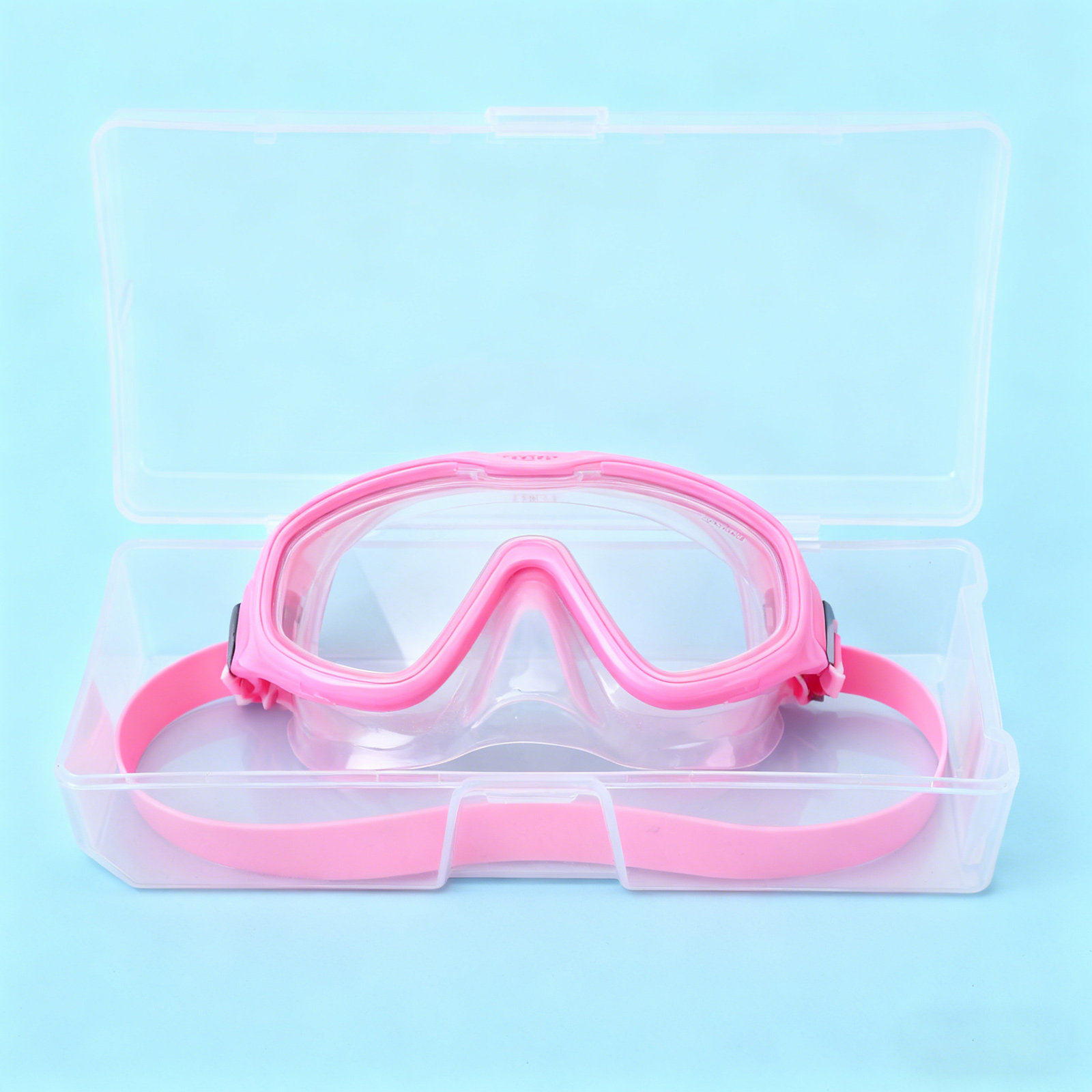 Mask Case Hard Shell - Schnorchelmasken-Etui, Schutzbox für Tauch- und Schwimmbrillen,