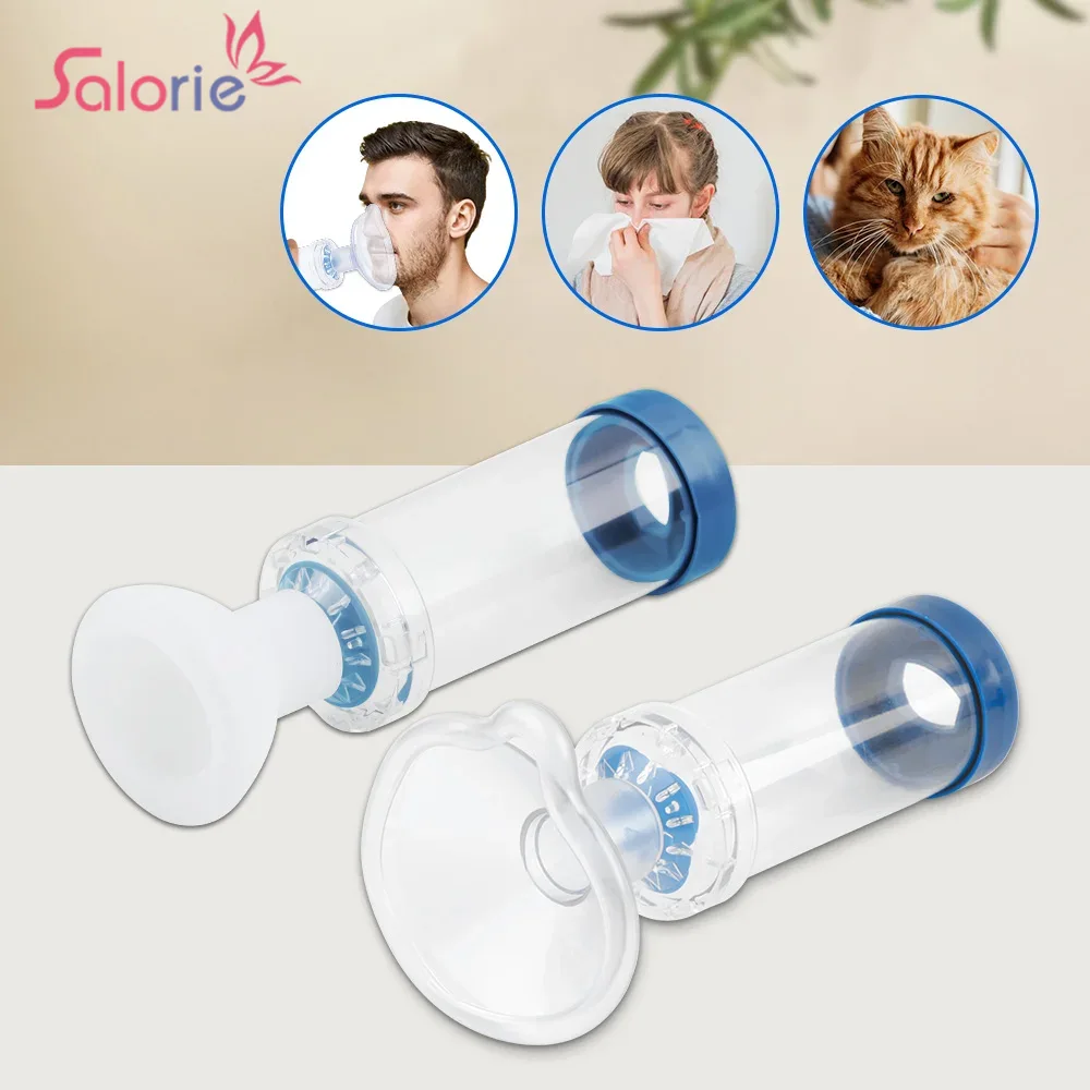 Kids Face Mask - Puffer-Inhalationskammer, Zerstäuber, Spacer, Nebelbehälter, Kompressor, Vernebler,
