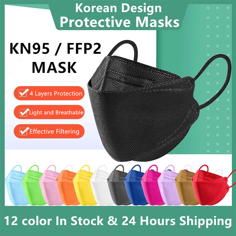 Disposable Surgical Mask - 10-100 Stück FFP2 Gesichtsmasken CE-zertifiziert FPP2