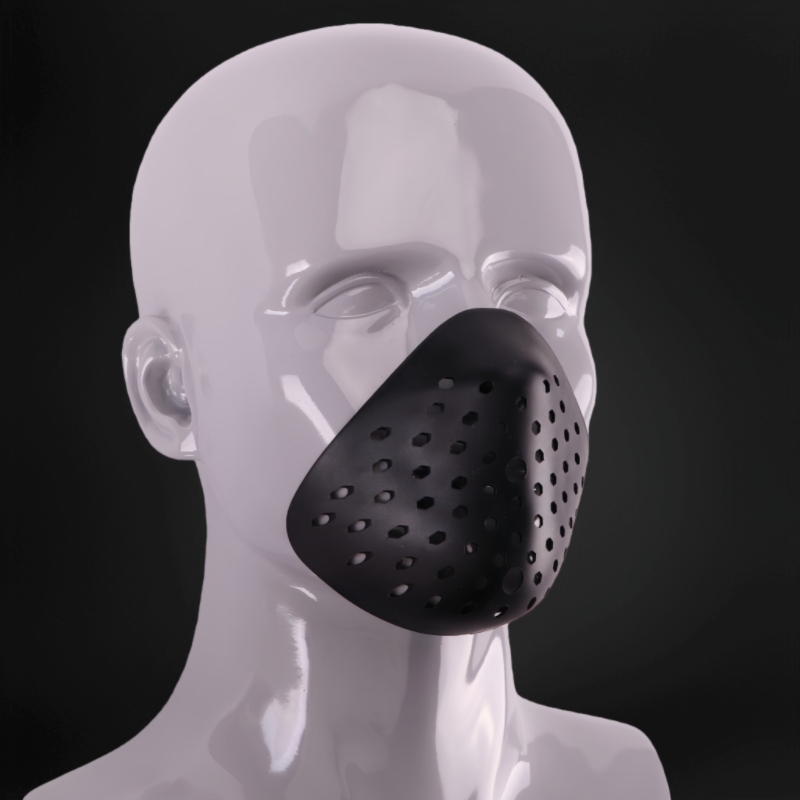 Silicone Mask Bracket - 3D Halfface Halterung Silikon Maske Halloween