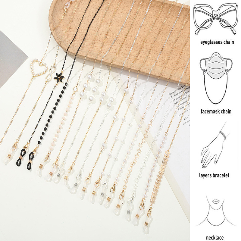 Mask Chain Holder - 2022 mode Gläser Kette für Frauen