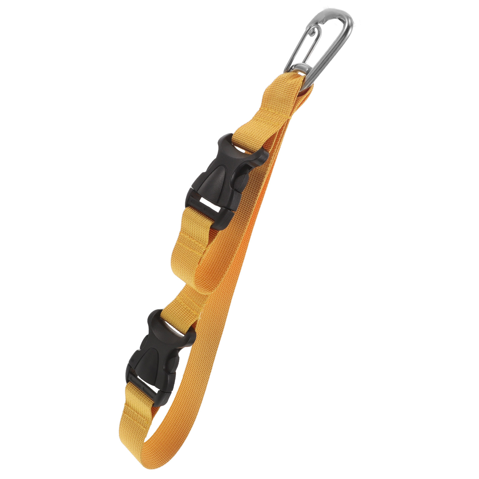 Mask Lanyard Adjustable - Tauchflossenhalterungsband Gelb Marinequalität Clip Verstellbares Elastisches