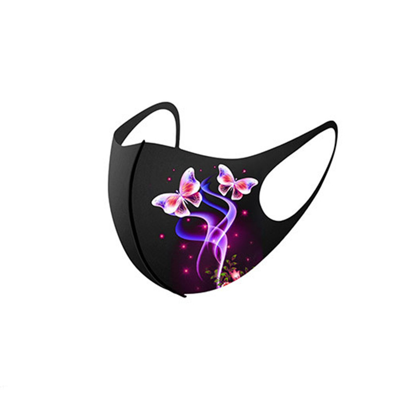 Cloth Face Mask Washable - Auf dem neuen Eis-Siebdruck Hua Hudie-Masken
