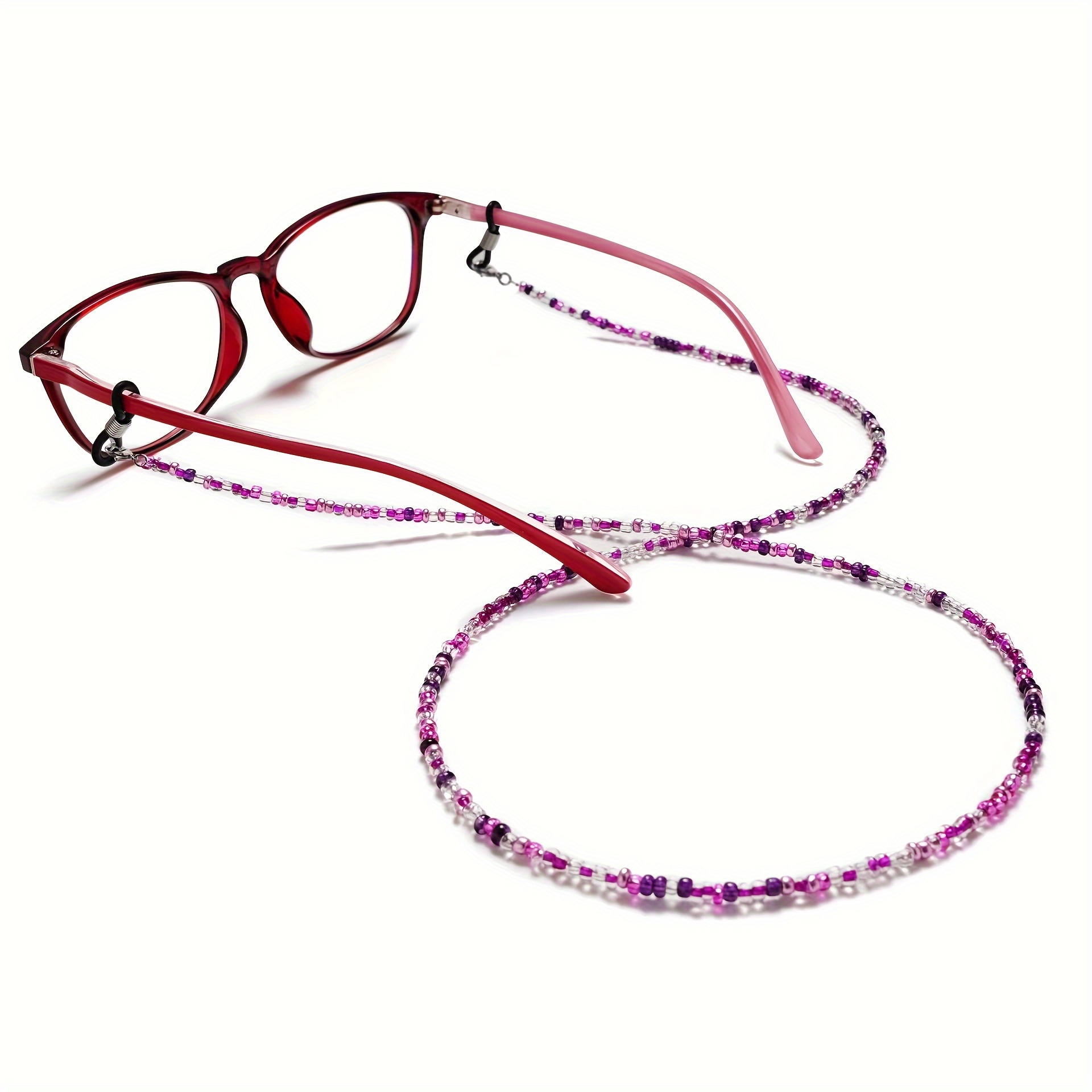 Boho-Perlen-Brillen-Lanyard-Gu – Mask Lanyard Adjustable Bewertung und Preis