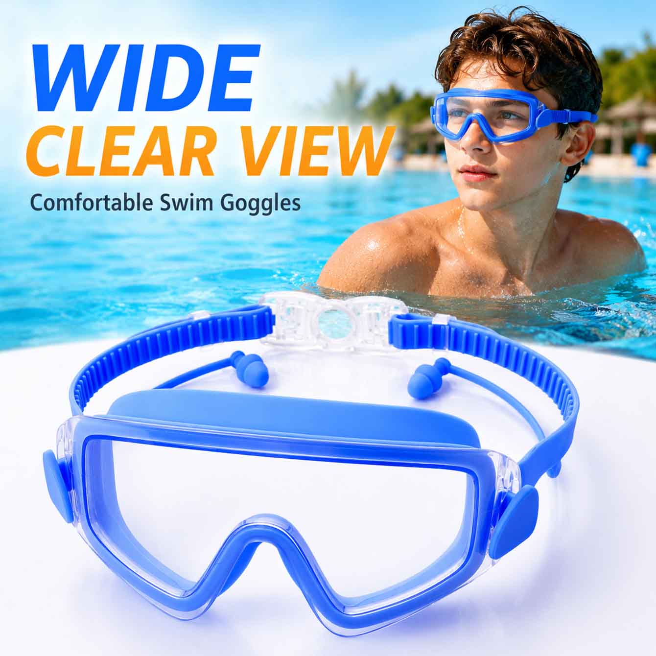 1 Stück Schwimmbrille Schnorch – Anti Pollution Mask Bewertung und Preis