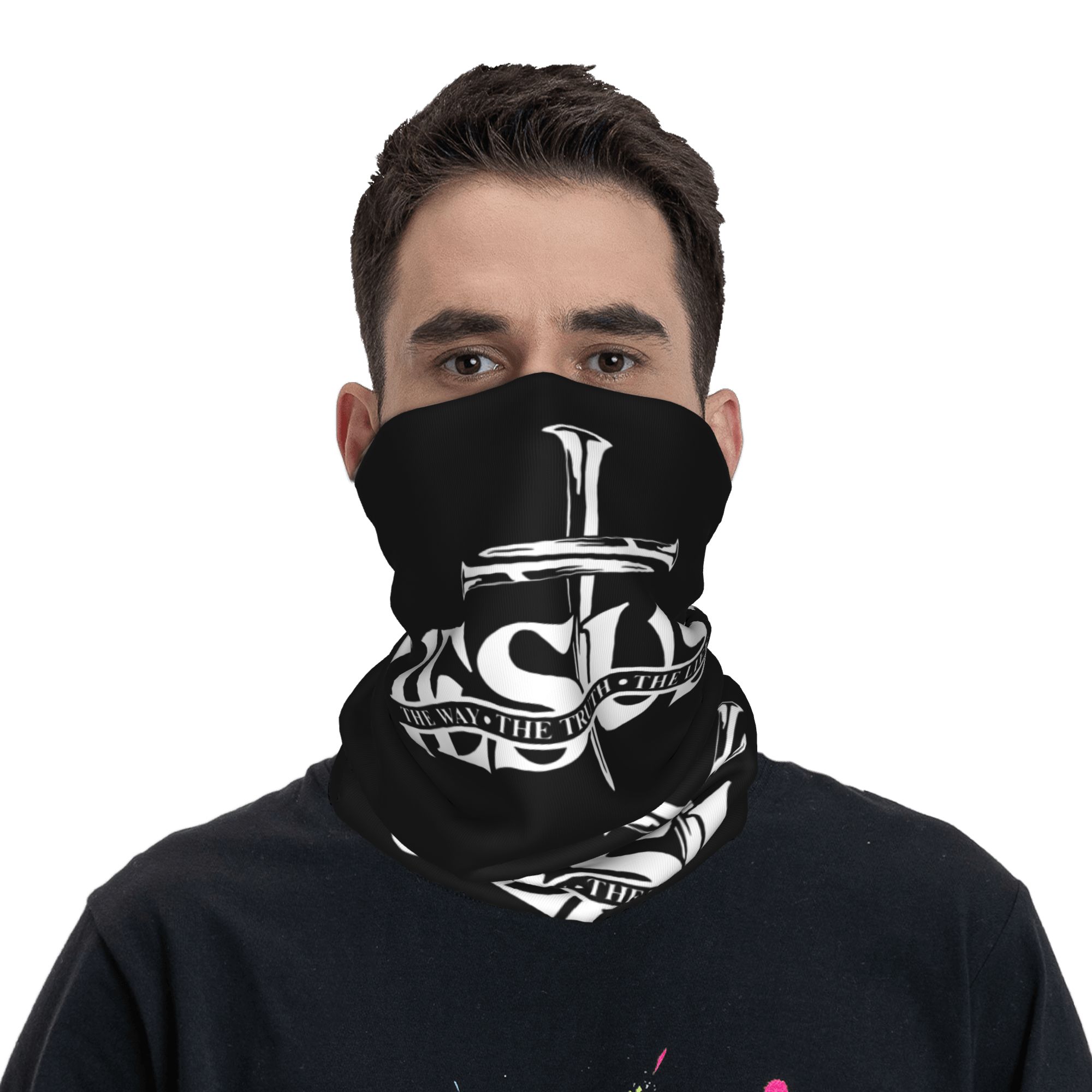 Benutzerdefinierte Jesus The W – Neck Gaiter Face Cover Bewertung und Preis