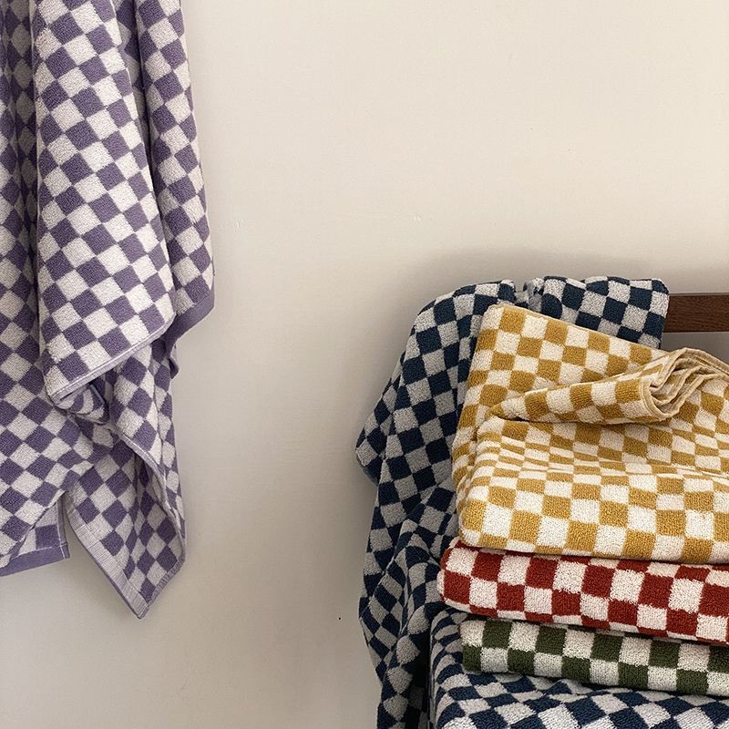 Retro Schachbrett Plaid Langst – Cloth Face Mask Washable Bewertung und Preis