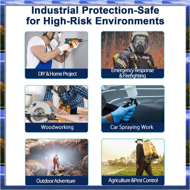 LJL wiederverwendbare Vollgesi – Dust Mask Construction Bewertung und Preis