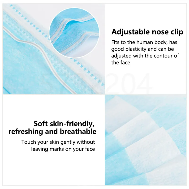 100/200 Stück Nipah-Virus-Einw – Disposable Surgical Mask Bewertung und Preis