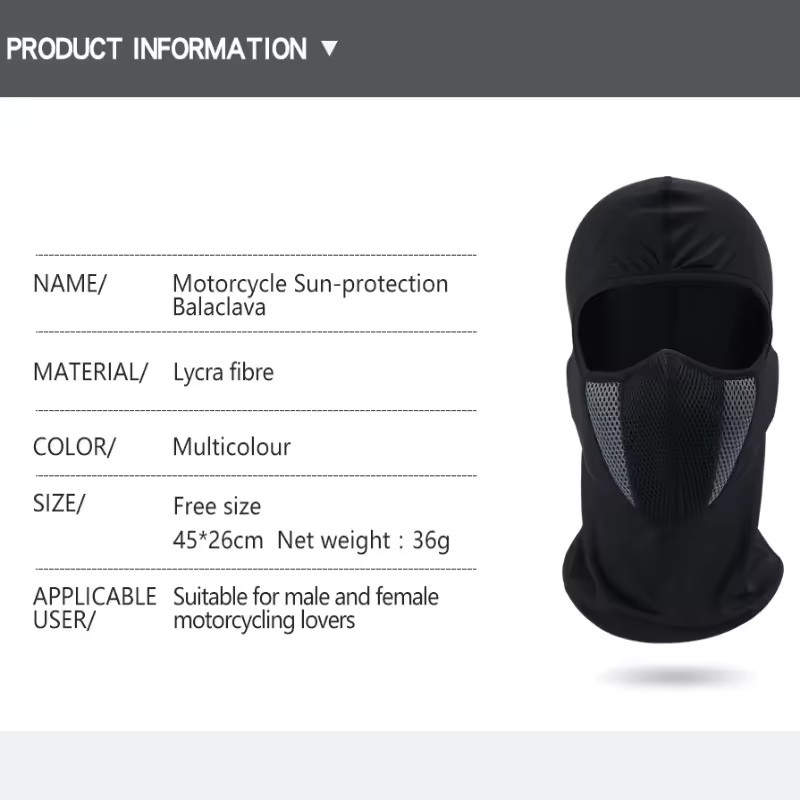 Vollgesichtsmaske Radfahren Wi – Sports Mask Breathable Bewertung und Preis
