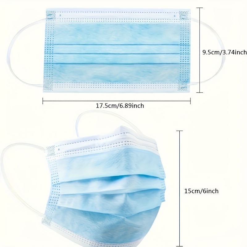 Schnelle Lieferung! 300 Stück  – Disposable Mask Blue Bewertung und Preis