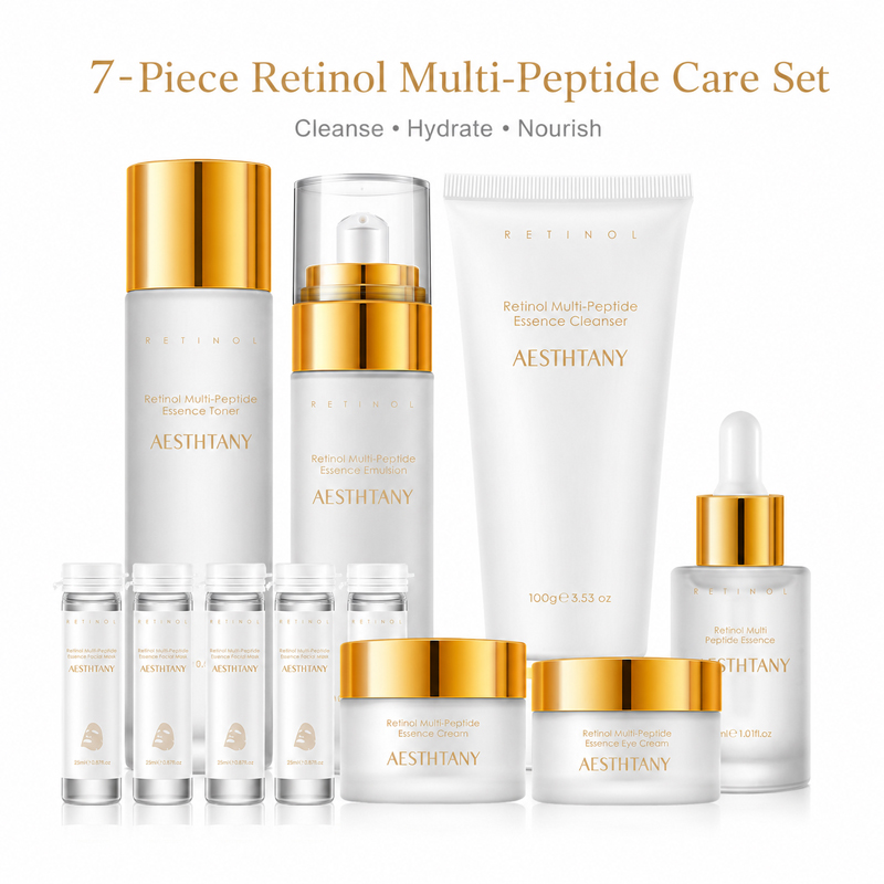 7-teiliges Retinol Multi-Pepti – Face Mask Storage Box Bewertung und Preis