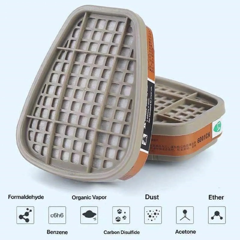 Aktivkohle 6001 Filterpatronen – Dust Mask Construction Bewertung und Preis