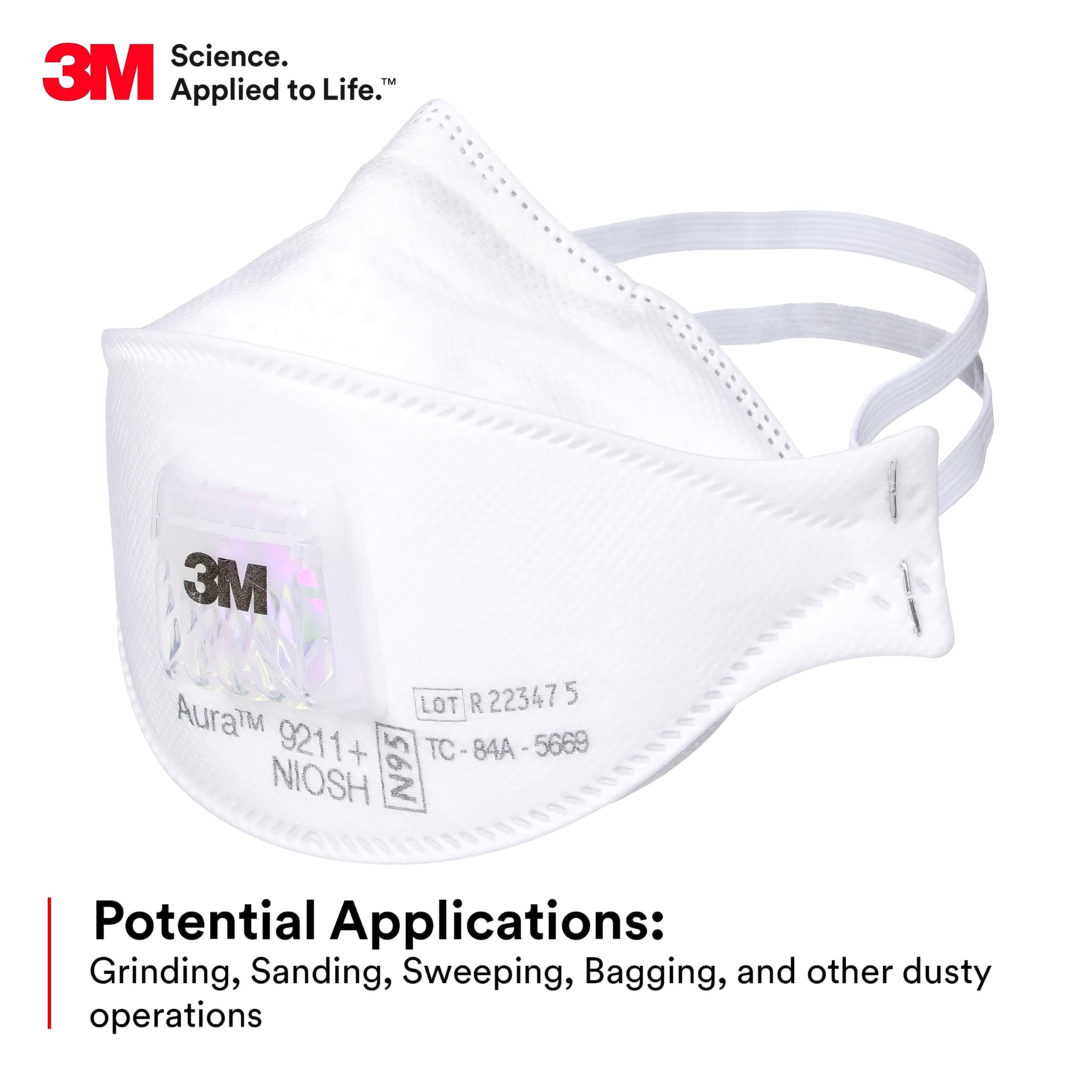 3M Aura 9211+ Partikel-Atemsch – Dust Mask Construction Bewertung und Preis