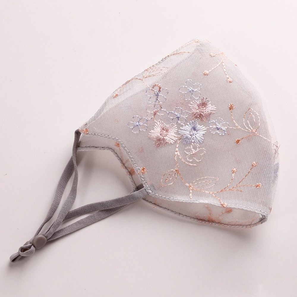 Klassische bestickte Blumensch – Cloth Face Mask Washable Bewertung und Preis