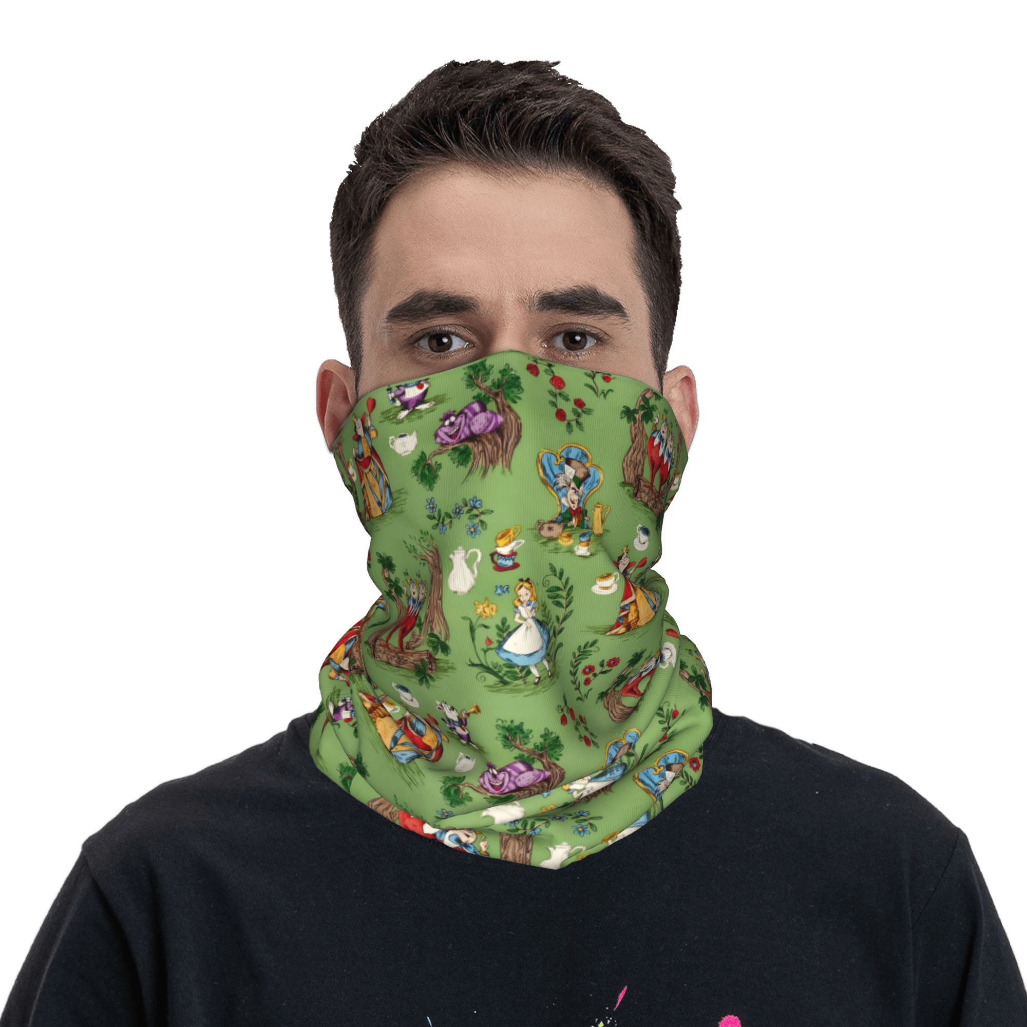 Maßgeschneiderter A-Alice im W – Neck Gaiter Face Cover Bewertung und Preis