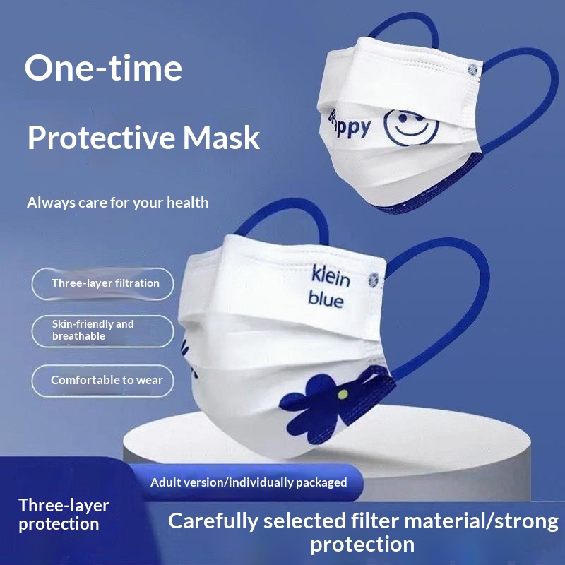 Hochwertige Klein-blaue Einweg – Disposable Mask Blue Bewertung und Preis