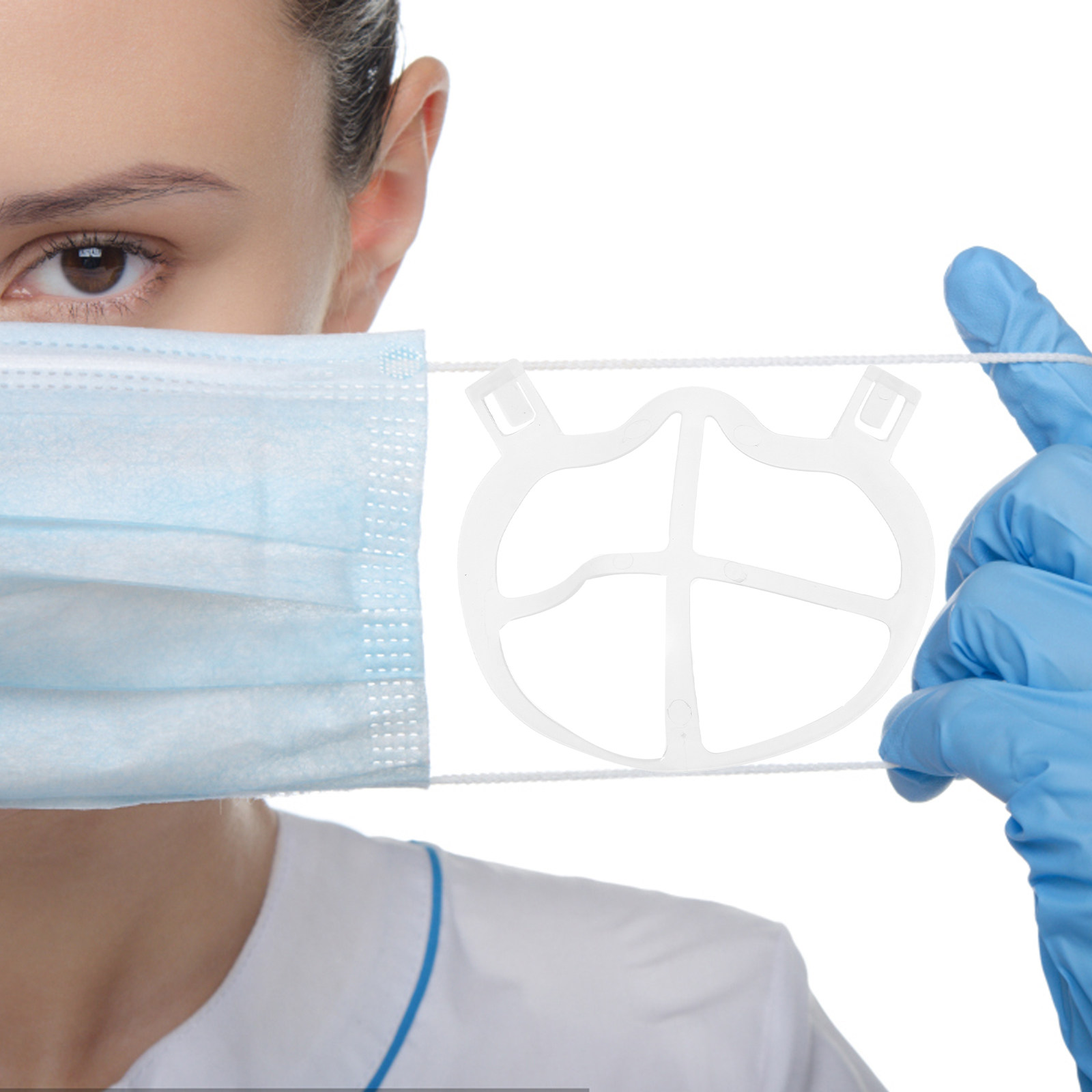 10 Stück Silikon-Maskenhalter, – Silicone Mask Bracket Bewertung und Preis