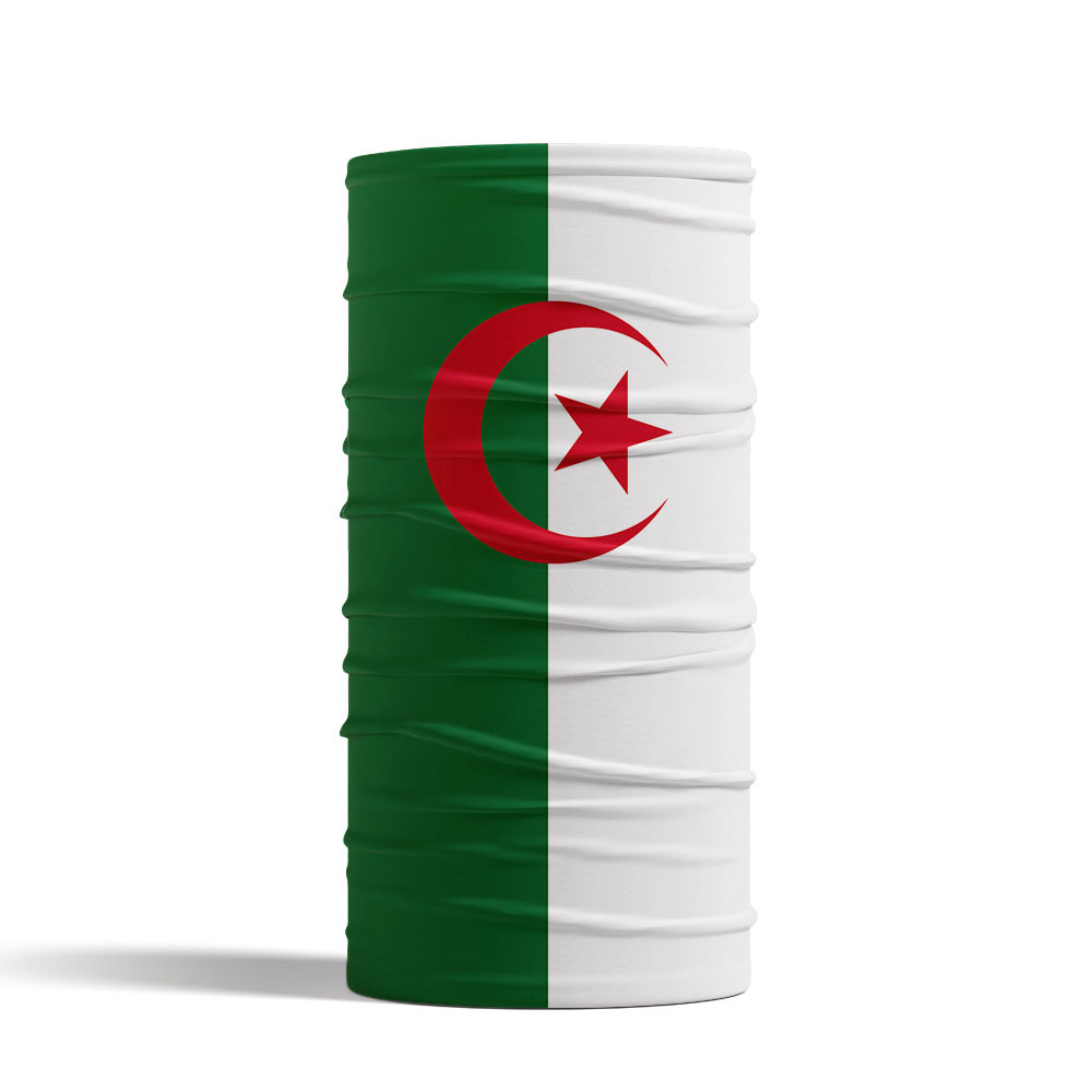 Algerien-Flagge, bedruckt, Ban – Neck Gaiter Face Cover Bewertung und Preis