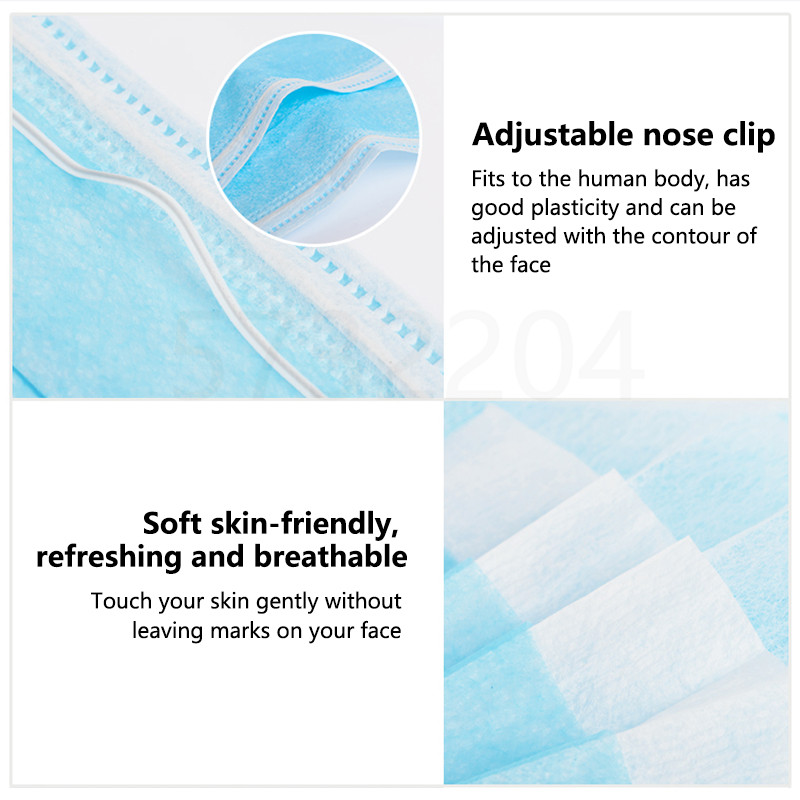 10/50/100/200 Stück Einwegmask – Disposable Mask Blue Bewertung und Preis