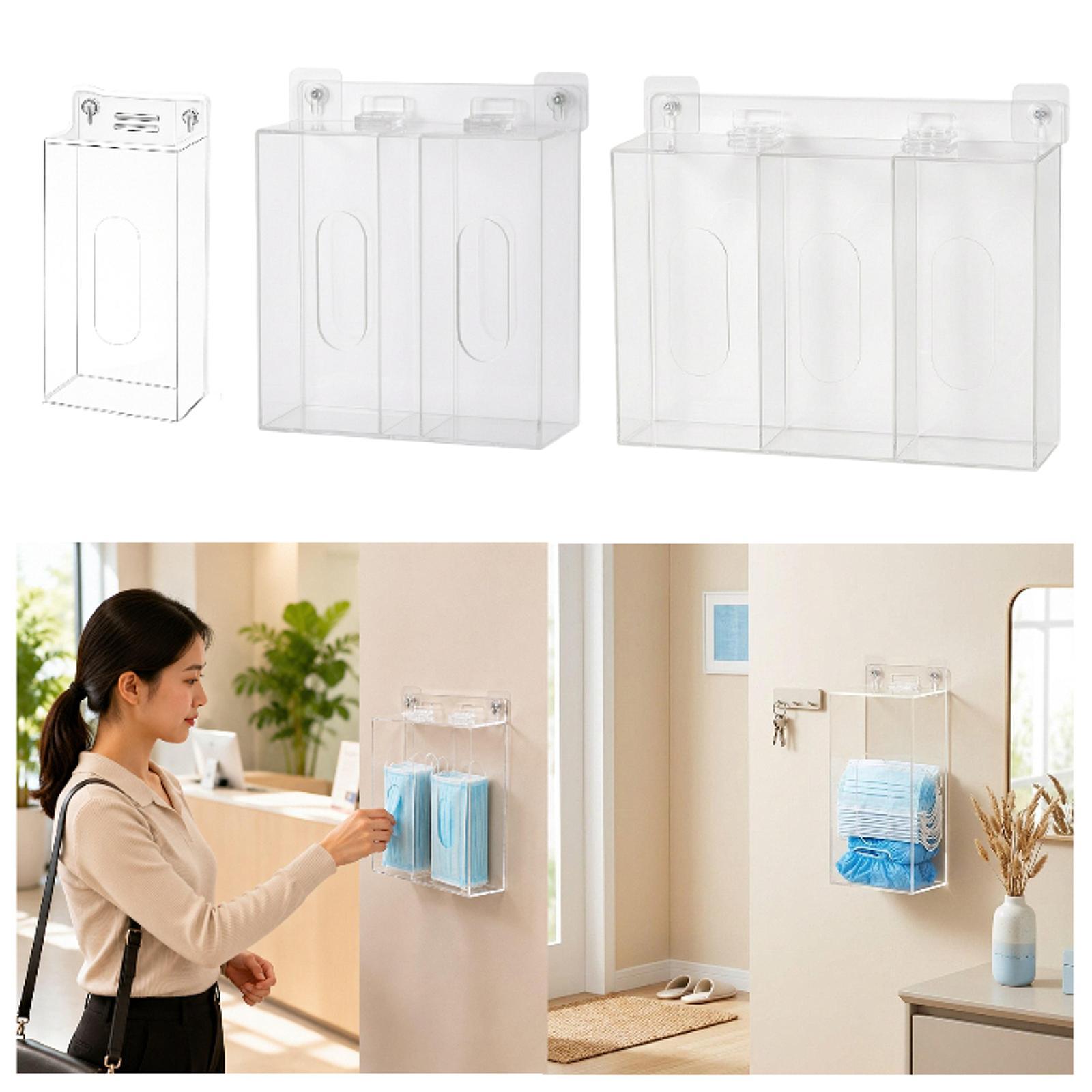 Platzsparender Acryl-Handschuh – Face Mask Storage Box Bewertung und Preis
