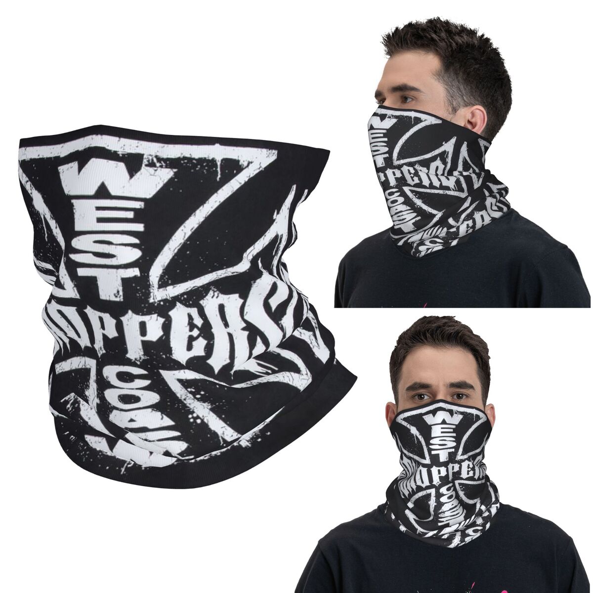 West Coast Iron Cross Choppers – Neck Gaiter Face Cover Bewertung und Preis