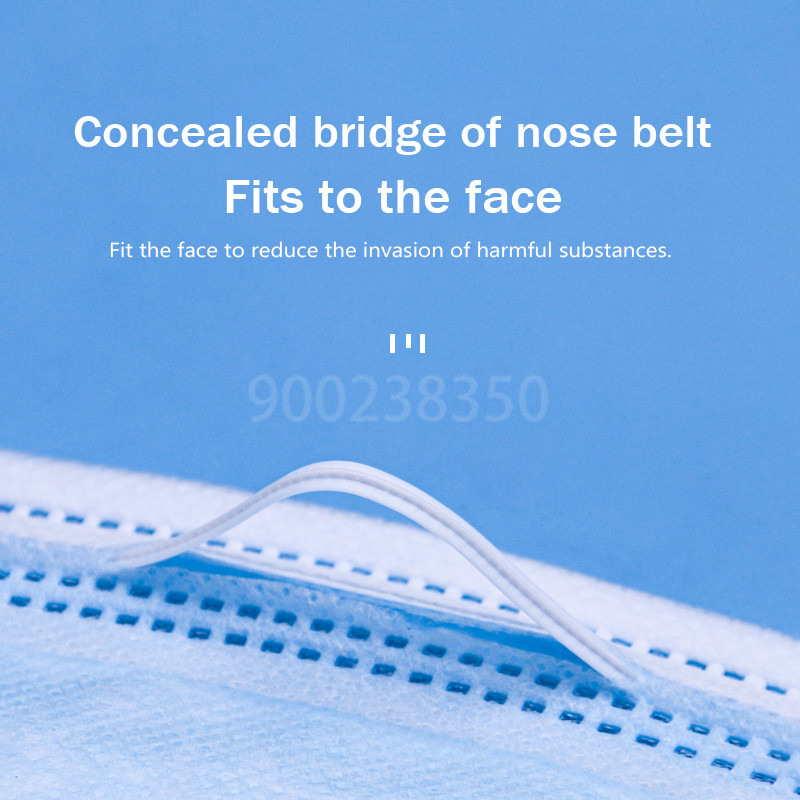 10-100 stücke Einweg-Erwachsen – Disposable Mask Blue Bewertung und Preis