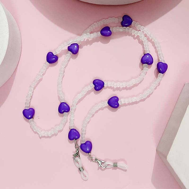 Trend ige Pfirsich Herz Anti-R – Mask Chain Holder Bewertung und Preis
